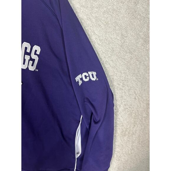 TCU embroidered college hoodie. X-Large. College sports. Knights Apparel - Picture 5 of 8
